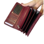 Жіночий гаманець з натуральної шкіри та RFID-захистом Roncato Firenze 411082/05