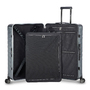 Большой чемодан на застежках из алюминия Roncato UNO AL 418351/02