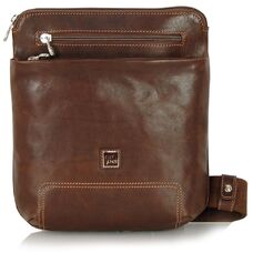 Мужская сумка через плечо из натуральной кожи Adpel Prestige 5104С