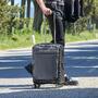 Маленький чемодан с съемным рюкзаком для ноутбука и расширением Roncato Double 5147/2201